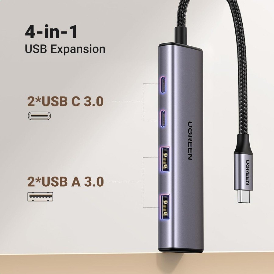 USB HUB 4Port UGREEN 15395 Type-C